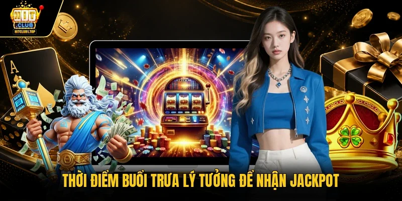 Thời điểm buổi trưa lý tưởng để nhận jackpot